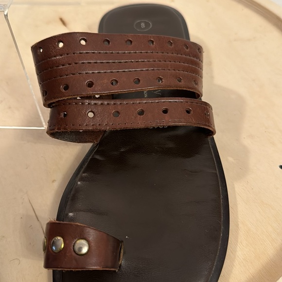 Montego Bay Club Leather Slid Sandals - Picture 8 of 8